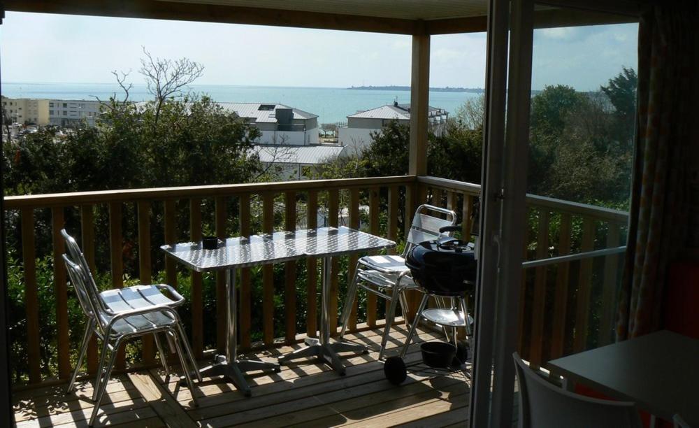 Camping Les Sables Blancs Concarneau Exterior foto