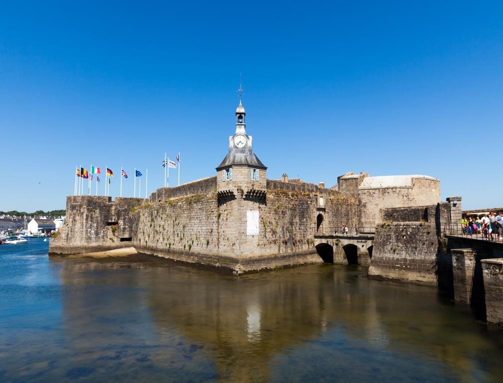 Camping Les Sables Blancs Concarneau Exterior foto