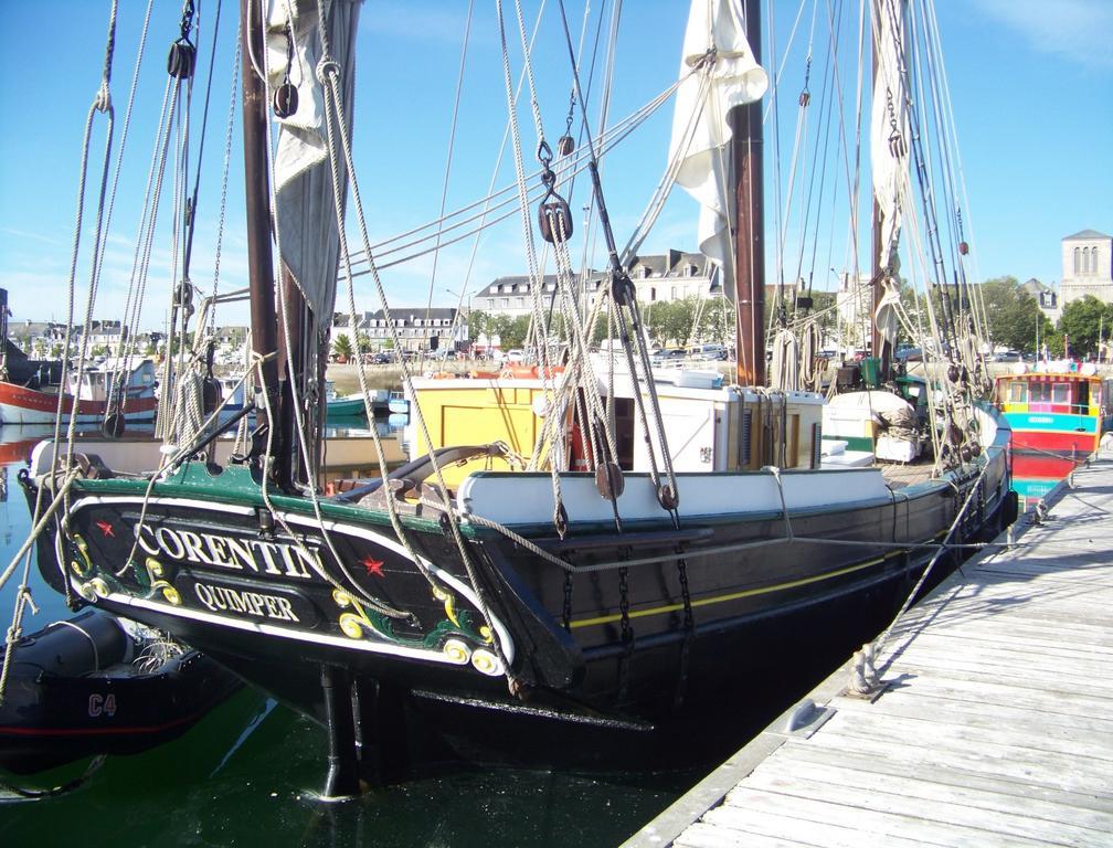 Camping Les Sables Blancs Concarneau Exterior foto